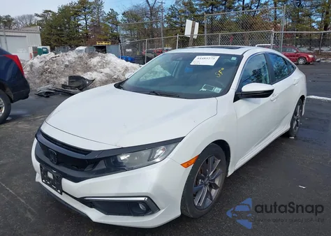 2020 Honda Civic Ex-L из США, поврежденный, VIN 19XFC1F70LE205292